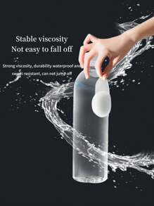 1 Pair Circular Flower Silicone Invisible Adhesive Bust Lifter & Enhancer, Cleavage Boost & Anti-Sag, Suitable For All Skin Tones, Fashion Bridal