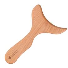 Wood Therapy Massage Tool Set For Body Sculpting Massage, Lymphatic Drainage And Muscle Pain Relief, Cellulite Sculpting Multi-Functional Massager - màu gỗ + Dụng cụ cạo đuôi cá - Xem 1