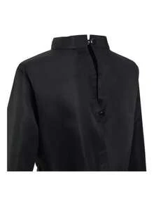 Reusable Anti-Fluid Surgical Gown C Cardig Polyester - Black - View 5