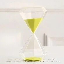 Temporizador de 5 minutos con diamantes de imitación - Decoración del hogar multifuncional adecuada para cualquier habitación, regalo perfecto para fiestas y ocasiones especiales como cumpleaños - Multicolor - Ver 10