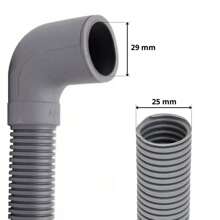 Washing Machine Water Outlet Hose Universal 1.2m Gray | Kaztec - 灰色 - 查看 3