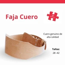 2 Piezas Faja Tipo Pesista Para Uso Industrial - Caqui - Ver 2