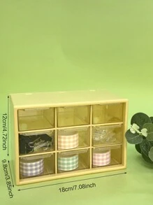 1入組多格文具收納盒 - 白色 - 查看 16
