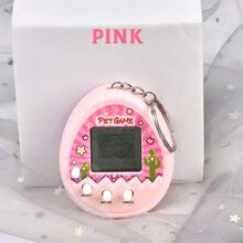 1pc Electronic Pet Handheld Virtual Pet Game Keychain Accessory Toy - Handheld Electronic Pet Machine 2 - View 15