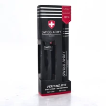 LOVALI CLASSIC SWISS ARMY CREAM PEN 35ML FRESH Scented Perfume Body Lotion Set For Women. - Black - View 5