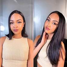 Clip In Hair Extensions Real Human Hair 12-32 Inch Black Clip Ins For Women Remy Clip On Hair Extensions Human Hair 8 Pieces With 18 Clips 120g - Natural Black - Xem 9