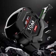 10m X 25mm Fluorescent Steel Tape Measure Precision Self-Lock Measuring Tape UK - 1 - View 2