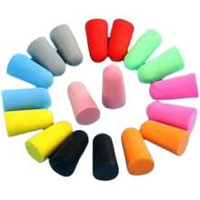 1 par de tapones para los oídos, tapones para dormir antirruido, superaislantes, para dormitorios de estudiantes, tapones para cancelar ronquidos - Multicolor - Ver 7