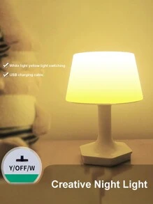 USB oplaadbare dimbare LED bureaulamp met sfeerverlichting