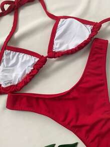 WOMEN'S SLIM ASA DELTA BIKINI SET - Màu Tím - Xem 2