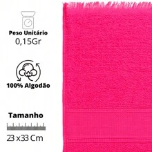Kit 30 Social Mouth Towels With Fringe For School Embroidery Great Absorption With Soft Touch - Các loại màu sắc - Xem 10