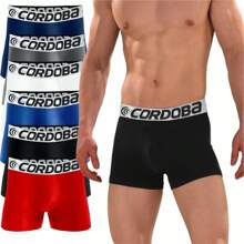 Kit 5 High Quality Men's Boxer Briefs - Assorted Colors And Guaranteed Comfort - Nhiều màu - Xem 2