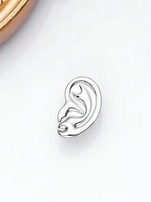1pc Exquisite Cochlear Ear ENT Metal Brooch Lapel Backpack Badge Jewelry Gift For Doctors And Nurses - Multicolor - View 7