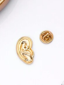 1pc Exquisite Cochlear Ear ENT Metal Brooch Lapel Backpack Badge Jewelry Gift For Doctors And Nurses - Multicolor - View 8