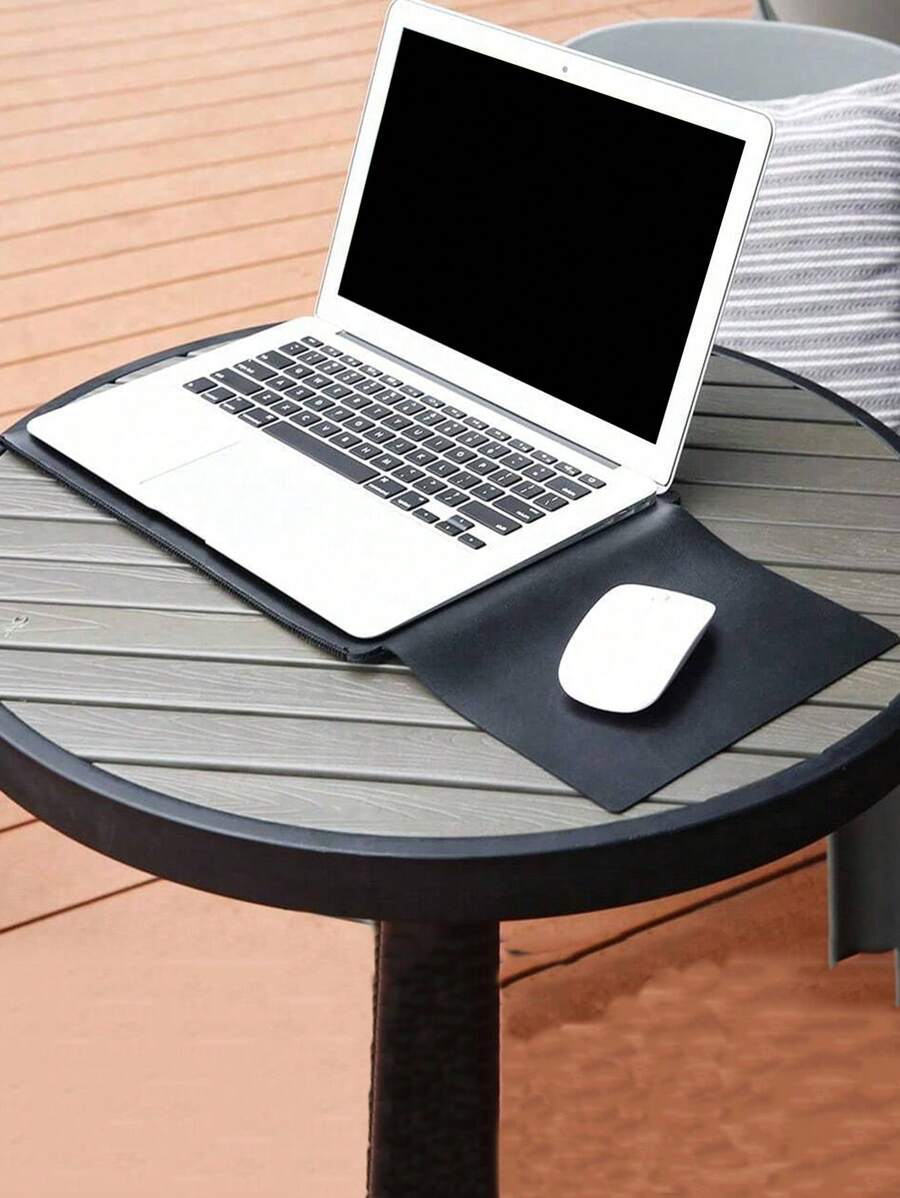 1pc 13/14/15/16 Inch Laptop Sleeve, Waterproof Shock-Resistant Lightweight Laptop Bag, Suitable For MacBook Air/Pro, Classroom, School, Teacher's Gift, Office Accessory, Teacher's Day - Black - View 1