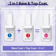 Lavender Violets® 6 couleurs système de poudre de trempage néon couleur chaude français Nail Art manucure poudre de trempage poudre à ongles 2 en 1 base et couche de finition activateur lime à ongles M205