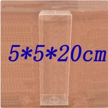 1lot=10pcs 5x5x6/7/8/12/13/20cm Wholesale NewClear PVC Box Packaging Wedding/Christmas Favorite Chocolate Candy Apple Gift Event