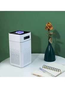Máy lọc không khí, bộ lọc loại bỏ ion âm và formaldehyde, máy khử mùi thông minh cầm tay USB - trắng - Xem 6
