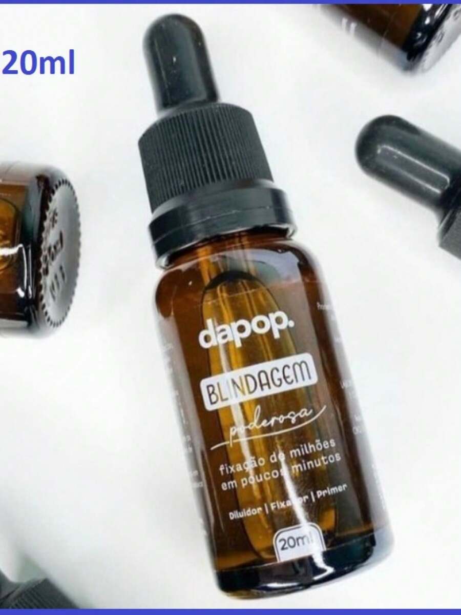 TÁLINDA - Dapop Powerful Facial Shield 20ml Large Version - Primer, Fixer And Thinner - Waterproof - 無色 - 查看 1