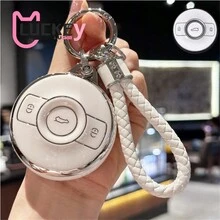 Car Key Cover Case Shell Holder Protection Fob For Mercedes Benz SMART Fortwo 1 BRABUS 1 Benz SMART 2022 2023 Keychain Accessory - Multicolor - View 8