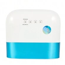 48W UV/LED Nail Lamp For Gel Polish Smart Sensor Gel Curing Nail Dryer With 4 Timers - White - View 3