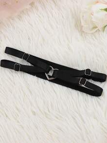 1pc Woman PU Leather Gothic Leg Rings Punk Style Garters Cosplay Clothing Accessories Harajuku Style Leg Straps Halloween - Black LP-429 - View 4