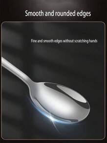 2/5/10 chiếc nĩa, thìa, dụng cụ khuấy cà phê, dụng cụ gắp trái cây và tráng miệng hình trái tim bằng thép không gỉ sáng tạo làm quà tặng Giáng sinh - nhiều màu - Xem 9