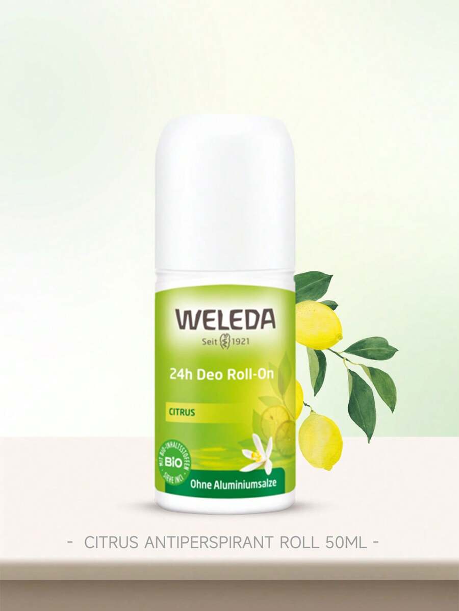 Weleda Déodorant sans aluminium en bille, parfum frais d