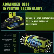 110V 120Amp Welding Machine Handheld Portable ARC Welder Gun Hand Held Welder Machine With Digital Display IGBT Inverter 6 Variable Current Adjustment For 1/16''-1/8'' Welding Rods - Xem 7