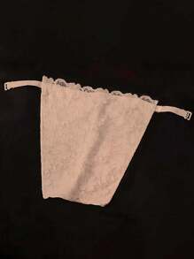 1st Dames Eendelig Dubbellaags Kant Camisole Nep Kraag