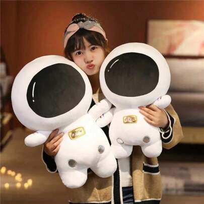 YUZHINUO Juguetes de peluche de la serie Simulación del Espacio, muñeco de astronauta, naves espaciales, peluche para sofá, almohada, regalo de cumpleaños, decoración del hogar perfecta para Pascua, Navidad, Acción de Gracias, Año Nuevo y San Valentín, Espacio, Peluche, Amor y Espacio Profundo