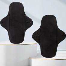 2/3/4/10 Pcs Reusable Sanitary Pads,Washable Cloth Menstrual Pads/Menstrual Towel/Sanitary Napkins With Bamboo Charcoal Absorbent Layer