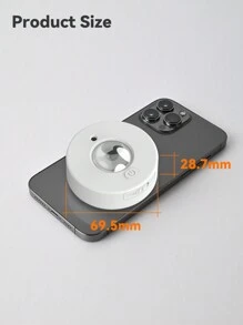 1 件/3 件 RGB 无线聚光灯、带遥控器的 LED 冰球灯、电池供电的无线 LED 夜灯、带遥控器的可充电投影灯、可调光的橱柜下灯，用于绘画图片艺术品壁橱照明走廊浴室卧室厨房橱柜楼梯家居装饰 - Warm/White/Neutral+9 RGB Color - 查看 9