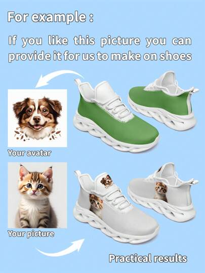 1 Coppia Di Sneaker Personalizzate, Sneaker Con Foto Personalizzata, Sneaker Con Suola Spessa Personalizzata, Scarpe Di Tela Personalizzate, Sneaker Con Foto, Sneaker Personalizzate Per Donne E Uomini, Scarpe Sportive E Casual Personalizzate, Regalo Per Testimone Di Nozze, Regalo Per Anniversario, Regalo Di San Valentino, Regalo Di Compleanno, Regalo Di Matrimonio, Regalo Per Il Migliore Amico, Regalo Per Mamma/Papà/Lei/Lui/Fidanzata/Fidanzato/Moglie/Marito/Amico