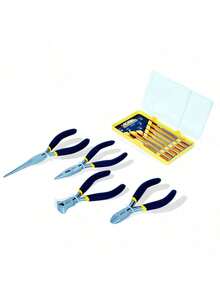 Juego de minipinzas y desarmadores 10 Pz AD-456 Adir - Amarillo Mostaza - Ver 2