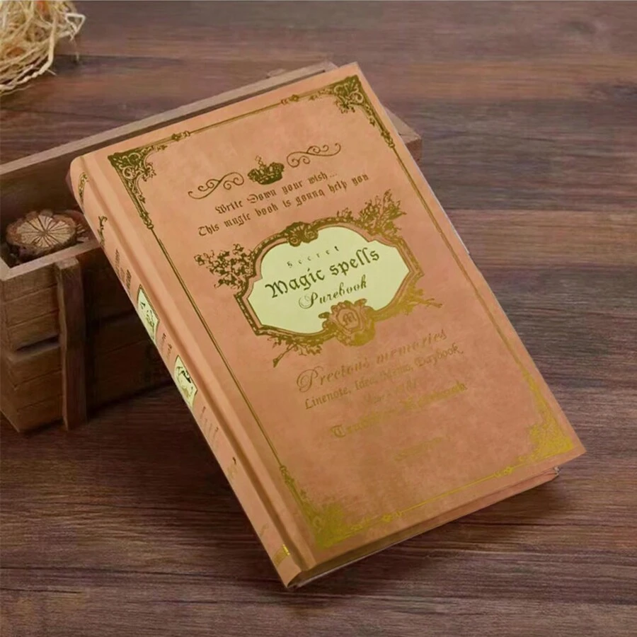 160 tờ Sổ tay phong cách cổ điển A5 Nhật ký Tạp chí văn phòng - Đỏ - Xem 1