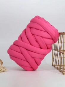 500g Sợi thô dày siêu cồng kềnh Sợi len đan sợi thô sợi len quay sợi cho chăn thảm gối tự làm - Nhiều màu - Xem 14