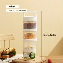 1pc Keep Fit Salad Meal Cup, Single/Double Layered Salad Container For Lunch, Portable Fruit And Vegetable Salad Cups Container With Fork & Salad Dressing Holder