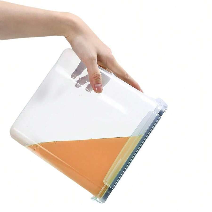 Kitchen Cereal Containers Storage 4 Packs Cereal Dispenser Airtight