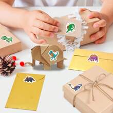 500 stuks/rol dinosaurus stickers - schattige cartoon kinderen beloningen tienerfeestbenodigdheden - esthetische plakboekstickers voor waterflessen, laptop, bagage - waterdichte vinyl stickers - perfecte keuze voor kerst- en paascadeaus stickers, stickers voor kinderen, dinosaurus stickers, dinosaurus briefpapier, kerststickers voor kinderen, stickers voor jongens, stickers, stickers voor kinderen, stickers voor kinderen, tienerjongensstickers, waterfles voor jongens, leuke stickers