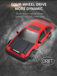 WLtoys Remote Control Car 2.4G Drift RC Car 4WD RC Drift Car Toy GTR AE86 Four-Wheel Drive Racing For Children's Boys Kids Gift - SC24A07 - View 5