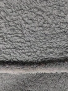 Áo chui đầu thêu ấm áp cho thời tiết lạnh - Mềm mại, giản dị, dài tay cổ tròn có túi cho mùa thu và mùa đông - Quần áo ấm áp cho phụ nữ trong thời tiết lạnh - Xám - Xem 5