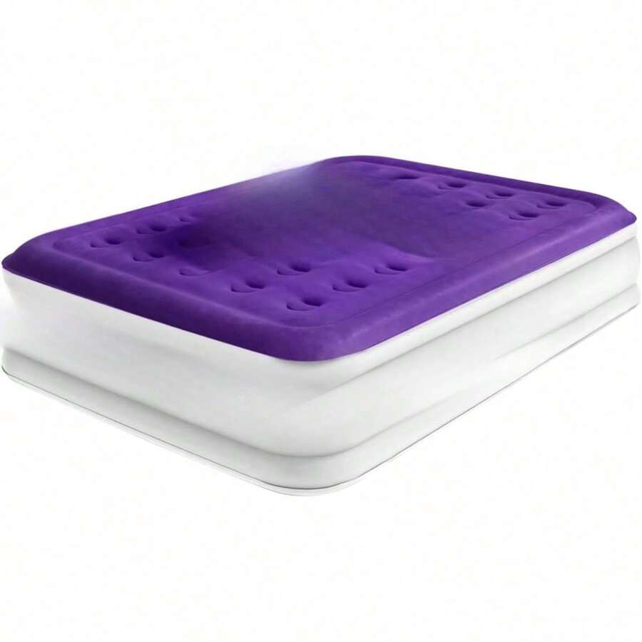 Queen Air Mattress With Built In PumpInflatable Blow Up Mattress