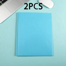 1/2/3/4PCS Plastic Pocket Folders, Project Folders With 3 Hole Punch, Binder School Folders With 2 Pockets, Poly Pocket Folders For Office, Fit Letter Size Paper - A4 - View 20