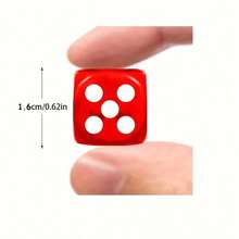 Celemela 5 色 40 颗骰子、多人派对、桌面游戏、派对游戏 - 彩色 - 查看 3