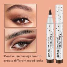 SUAKE 雀斑筆、眼線筆,1支,1毫升,防水、快速干燥、持久不脫妝、自然點綴 - 棕色 - 查看 2