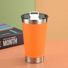 Stainless Steel Thermal Cup With Lid And Opener For Cold Beer Colors 473ml - Nhiều màu - Xem 5