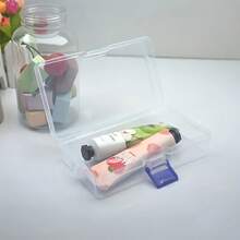 5 hộp đựng bằng nhựa trong suốt - Hộp đựng đồ để bàn đa năng đựng các vật dụng nhỏ, đồ chơi, đồ trang sức, nhãn dán và thiệp - Giải pháp lưu trữ đa năng nhỏ gọn và trong suốt, túi đựng đồ - Trong sáng - Xem 6