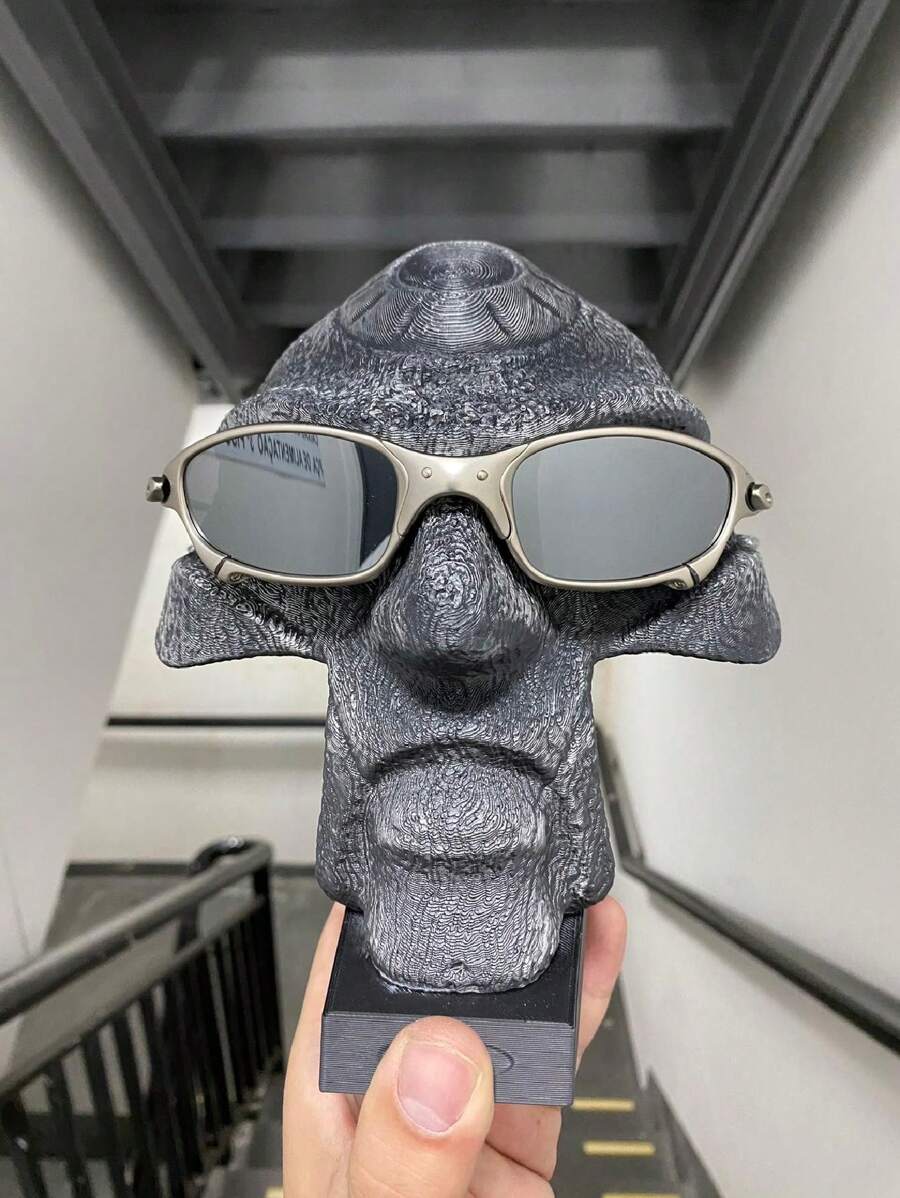 JUJU Metal Material Sunglasses 24k Plasma Frame - Silver - View 1