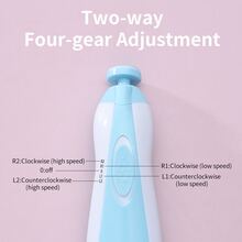 Baby Nail Trimmer Electric, 6 In 1 Baby Nail Clippers, With 6 Grinding Pads And LED Light, Trim Polish Grooming Kit For Newborn Infant Toddler Or Adults Toes Fingernails Care, Christmas, Halloween, Thanksgiving Day Gift